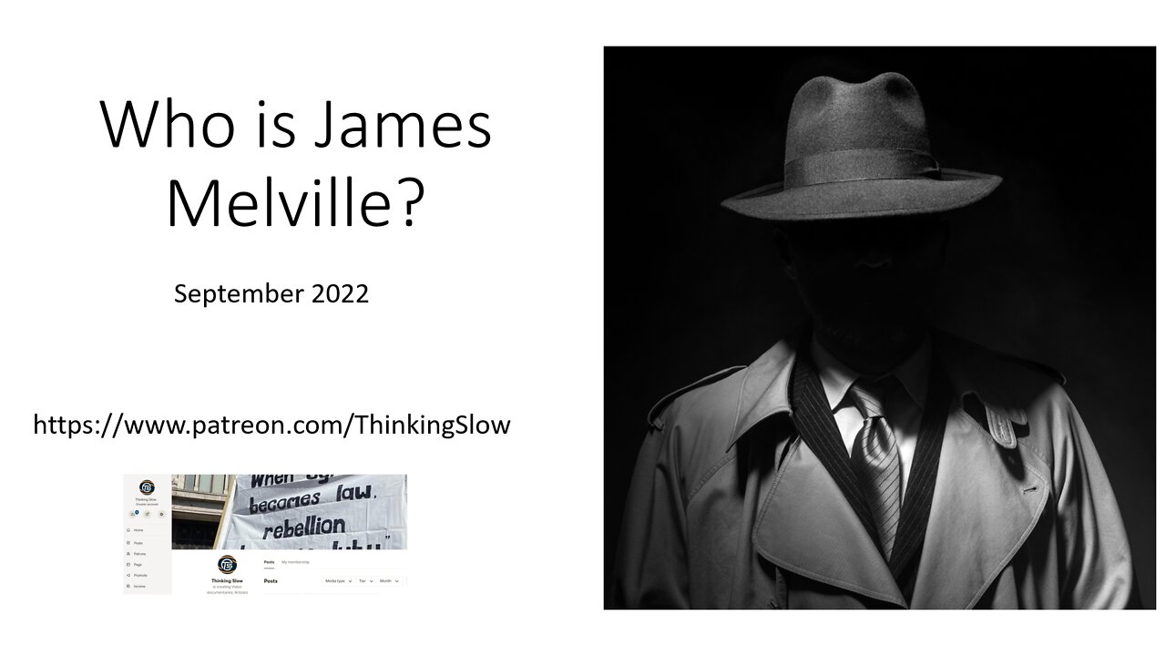 Who is James Melville and why it matters