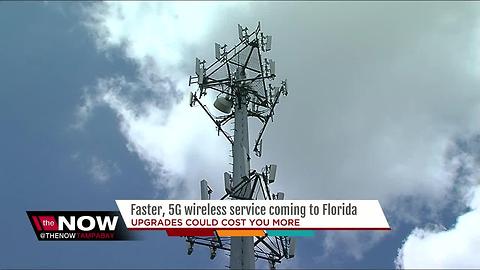 Faster, 5G wireless service coming to Florida