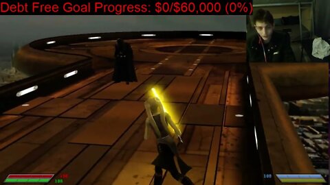 Darth Vader VS Shaak Ti In A Battle With Live Commentary In Star Wars Jedi Knight Jedi Academy