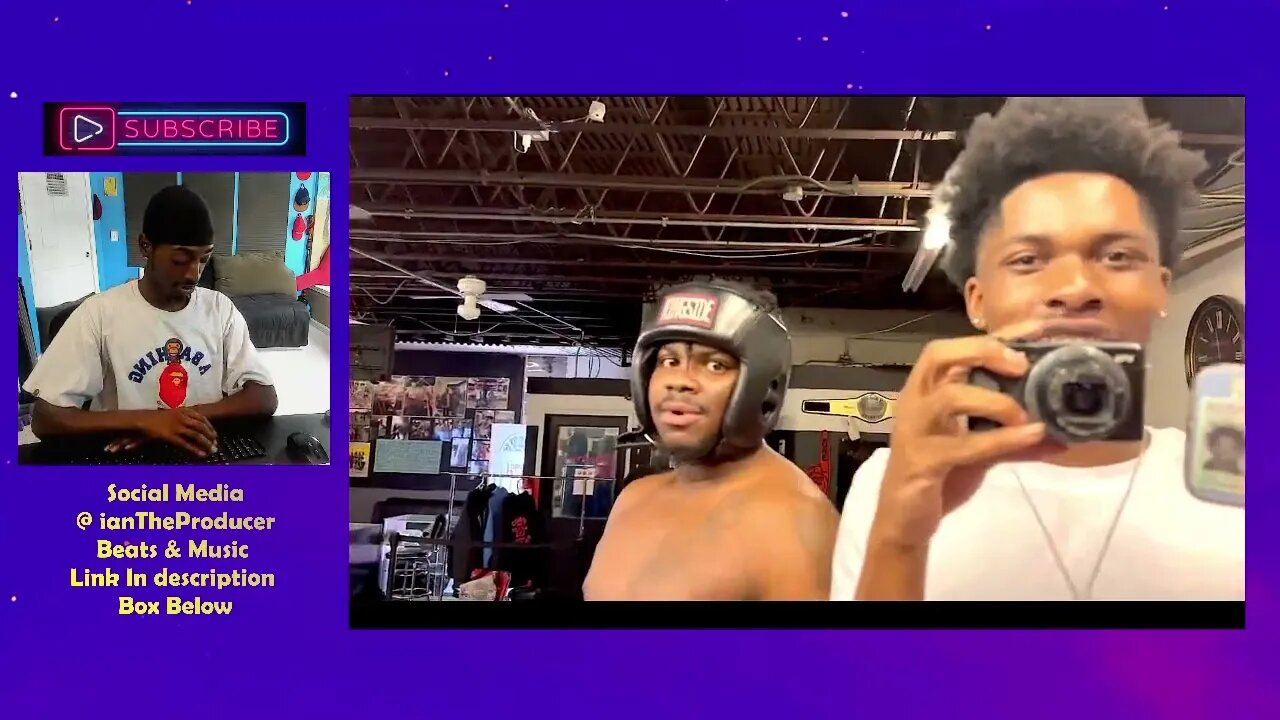 reacting to iliasATL VLOGS SLICK KNOCKOUT PUNCH ON DESHAE FROST FULL VIDEOCINCO CALLED ME OUT 😤😤