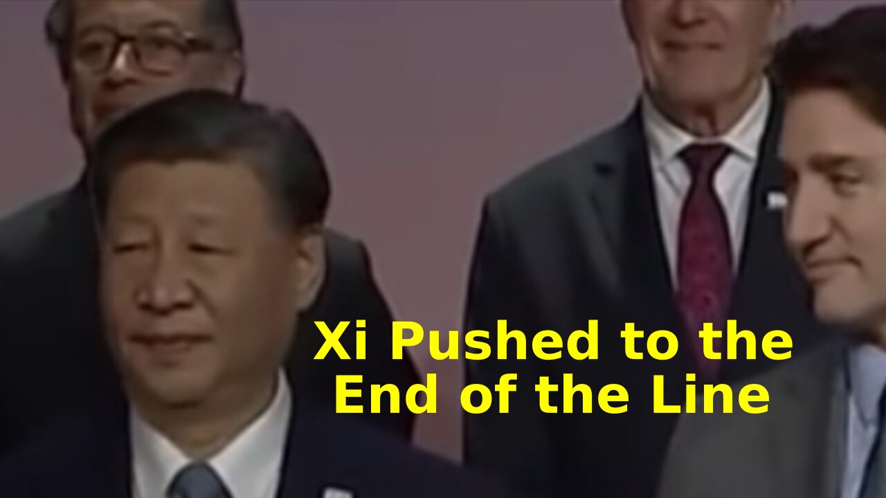 Xi Pushed to the End of the Line - APEC 2023