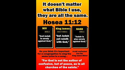 NIV DECEPTION