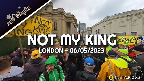 NOT MY KING PROTEST LONDON