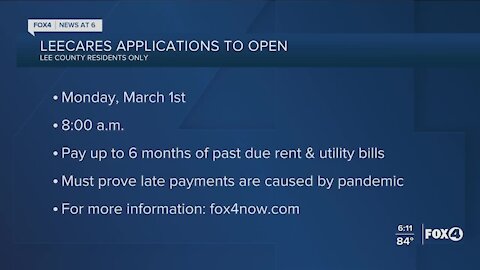 LeeCares opens applications next week