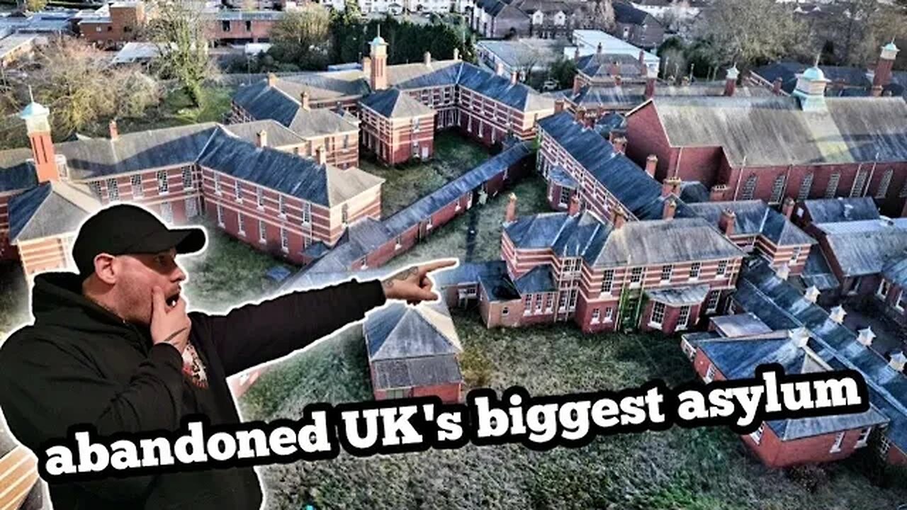 Exploring The Biggest Asylum In The UK Paranormal Captured On Video ( Whitchurch Hospital) Haunted