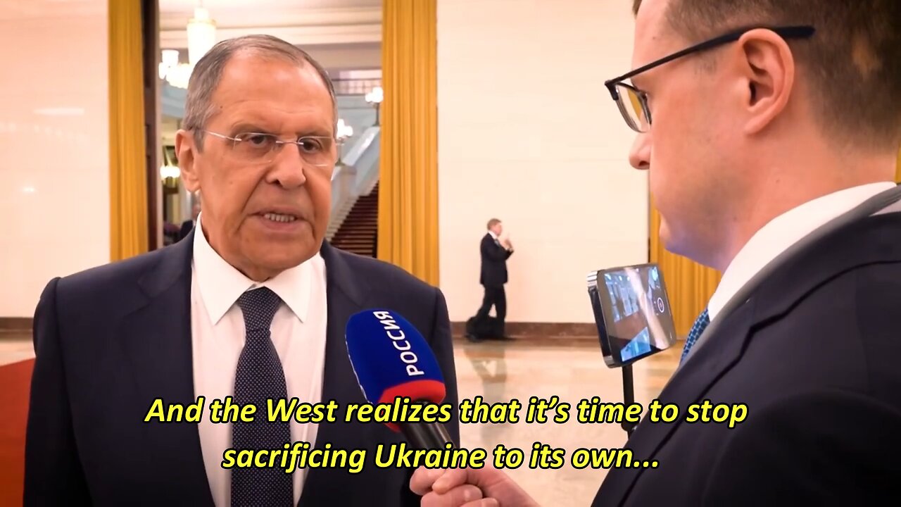 FM Lavrov on statements that Russia blew up its own Nord Stream pipeline