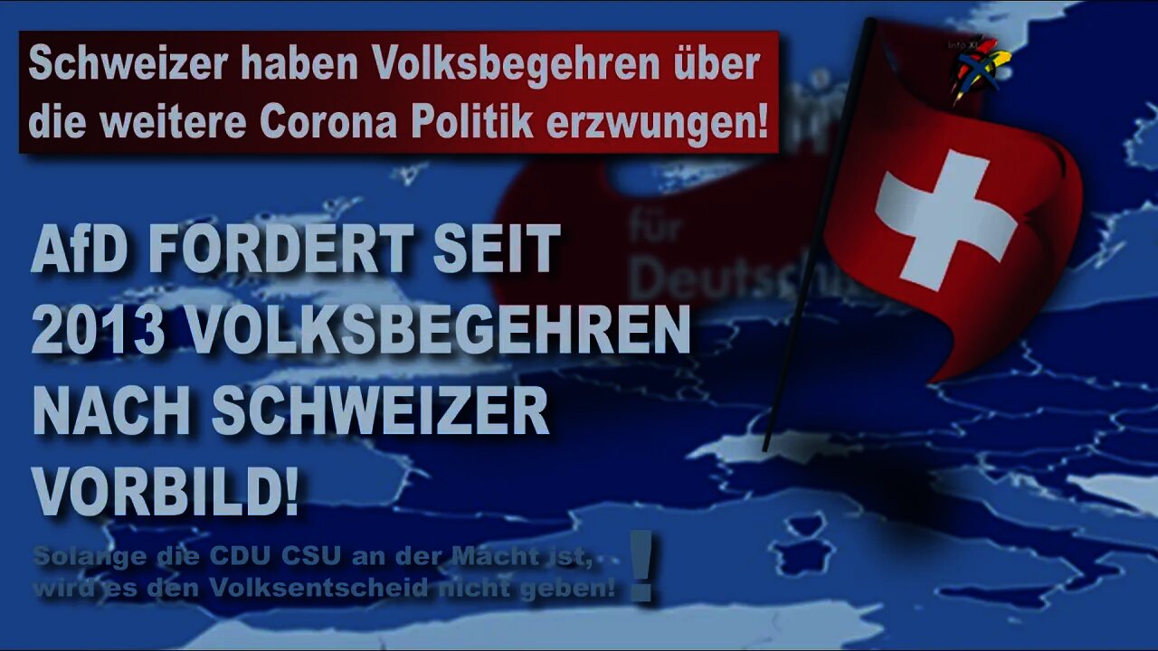 Schweizer haben Volksbegehren über die weitere Corona Politik erzwungen!