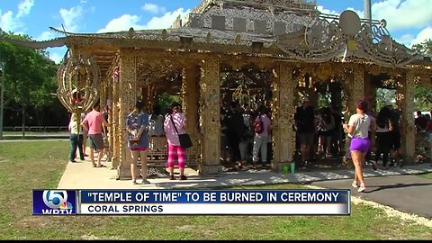 Temple memorial to Parkland shooting victims to be burned