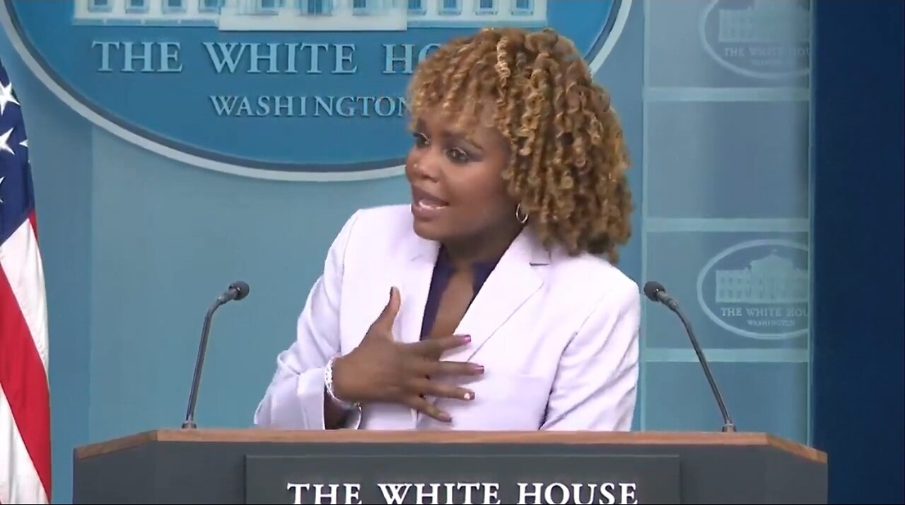 Chaos As The Press Demands Answers From Jean-Pierre On Biden's Mental Decline