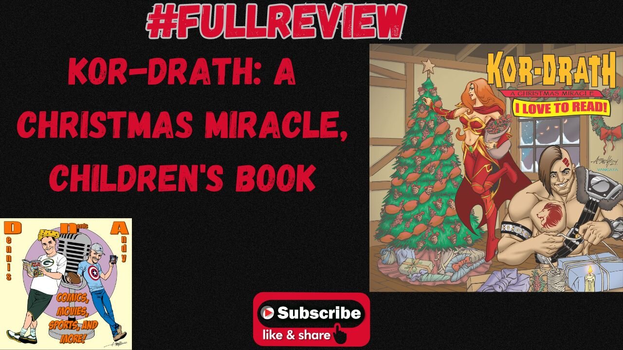 KOR-DRATH is Here! Your New Favorite Children's Book for Christmas! Book Look!