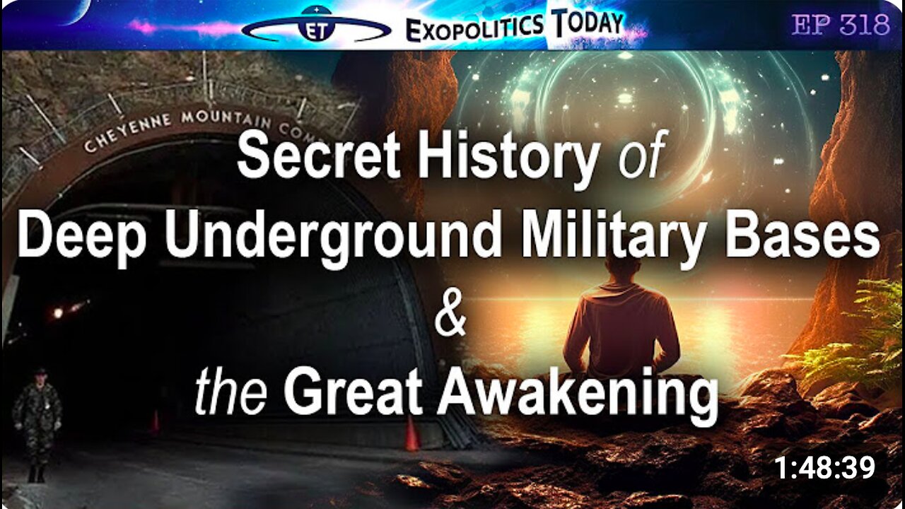 The Secret History of Deep Underground Military Bases & the Great Awakening