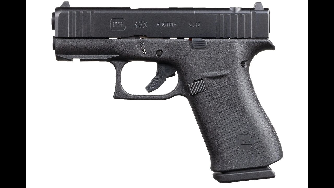 GLOCK 43X MOS 9MM 3.41'' 10-RD PISTOL