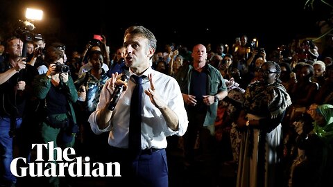 Macron swears while addressing islanders on cyclone-hit Mayotte