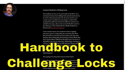 98: Handbook to Challenge Locks