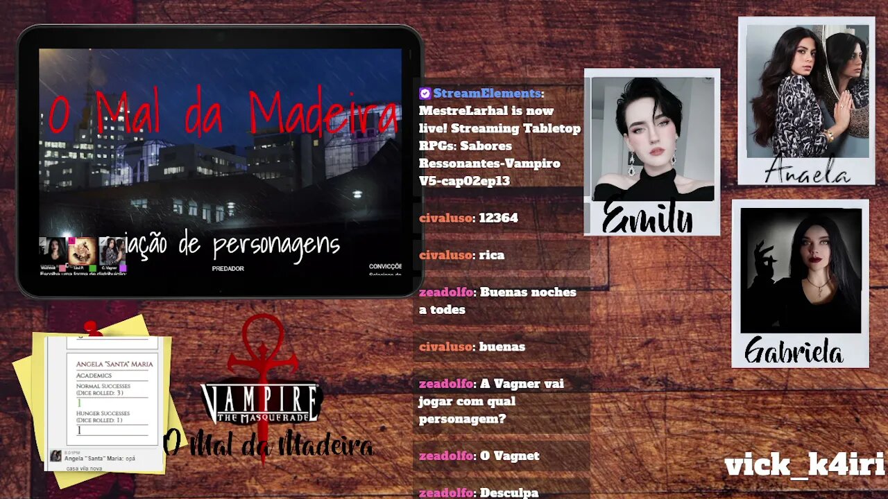 O Mal da Madeira-Vampiro V5-cap01ep05