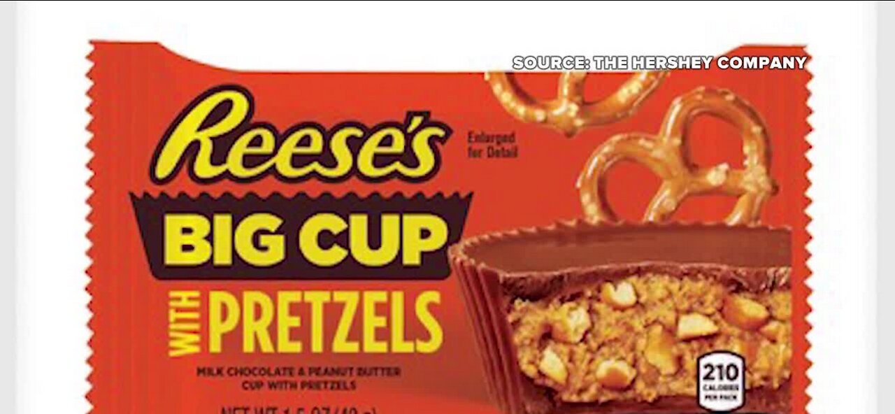 Reece's new Big Cup with Pretzels