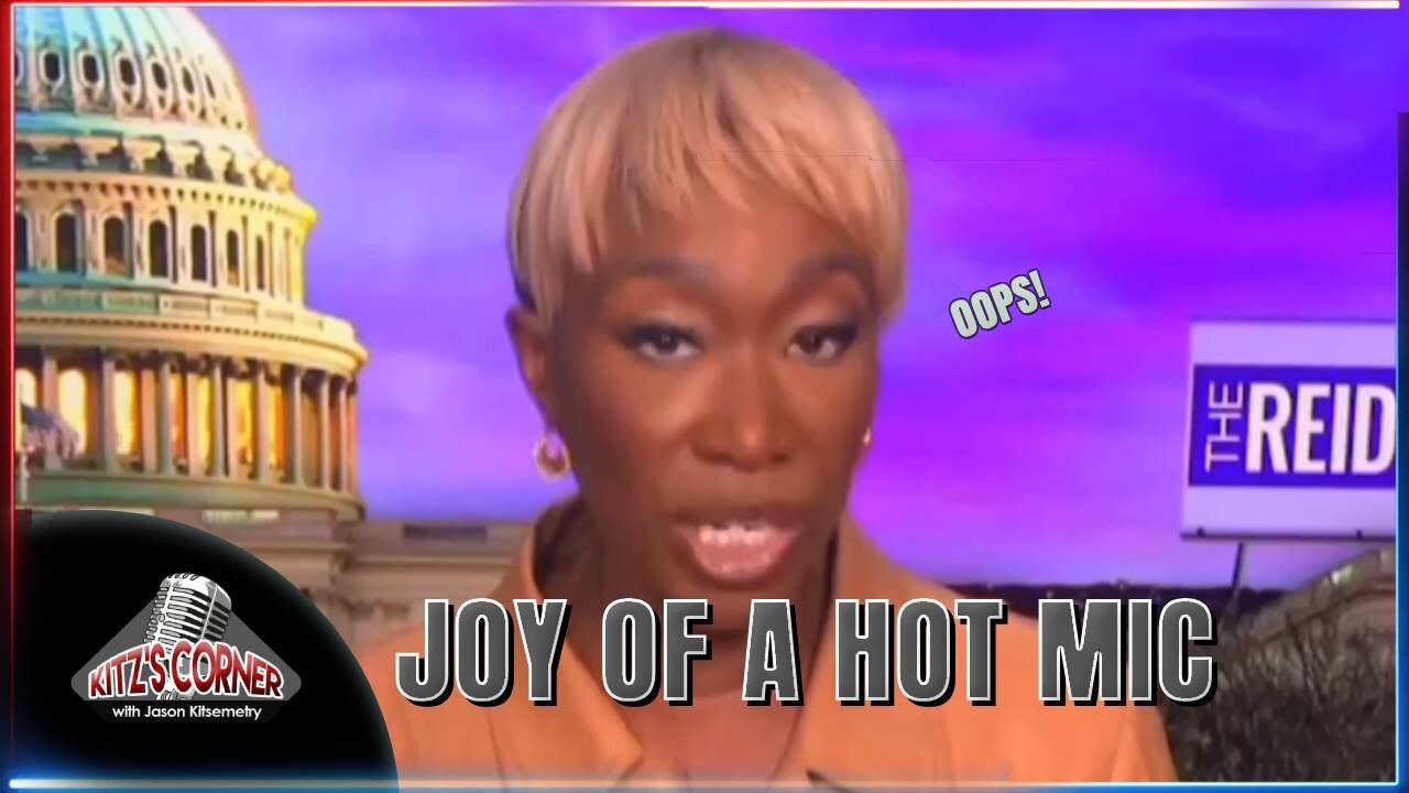 Joy Ann Reid's HOT MIC moment revealed herself