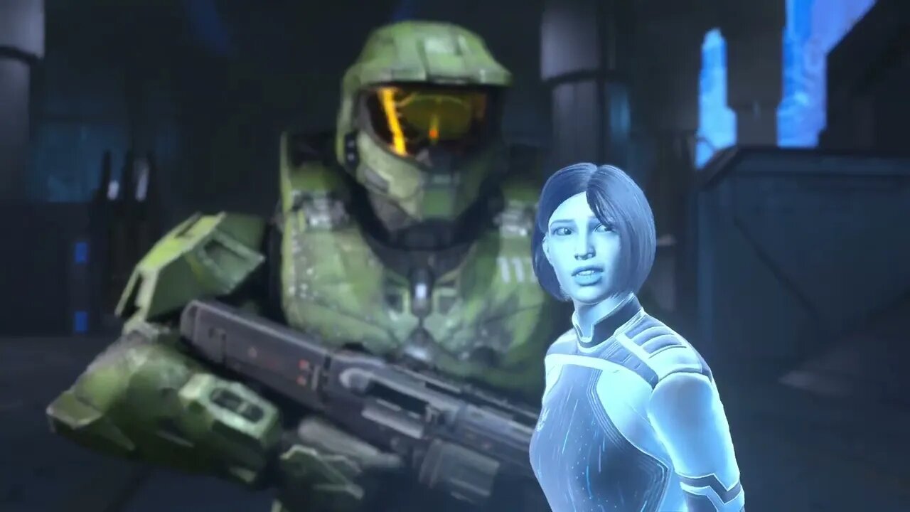 Deactivating The Reclamation - Best Halo Cut Scenes - Halo Infinite