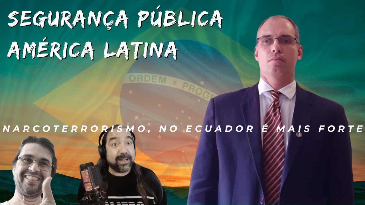 Segurança Pública, América Latina - Narcoterrorismo, no Ecuador é mais forte com Dr. Rodolfo Laterza