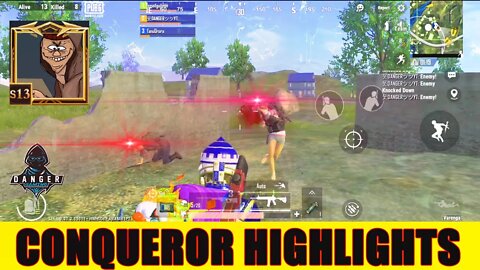 Conqueror Highlights + Full Gameplay || PUBG MOBILE LITE