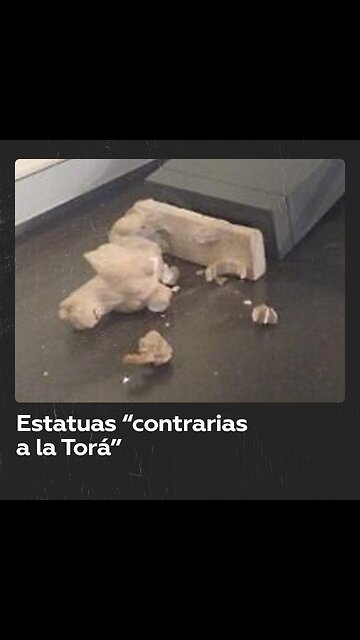 Extremista religioso estadounidense es arrestado en Israel tras destruir estatuas en un museo