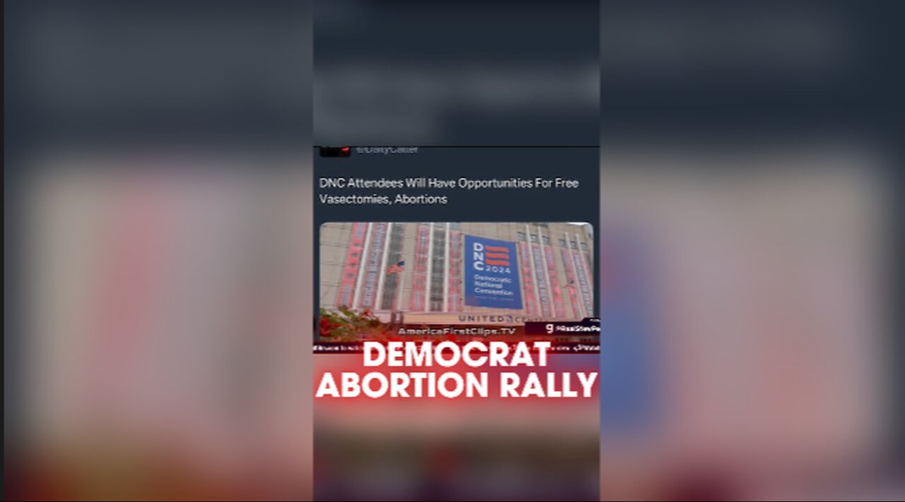 Stew Peters & Bryson Gray: Democrats Murdering Babies Outside DNC - 8/20/24