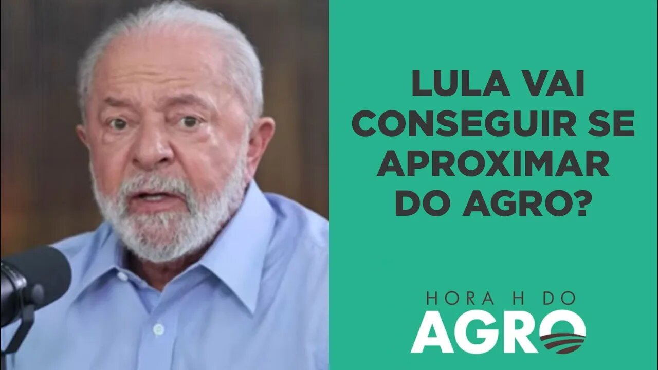 Lula tenta se aproximar do agro, mas diz que setor usa “muito veneno” | HORA H DO AGRO