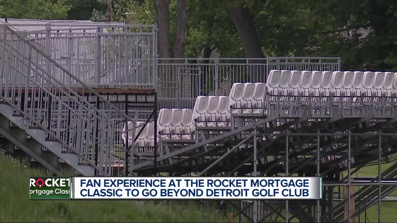 Fan experience at the Rocket Mortgage Classic to go beyond Detroit Golf Cluib