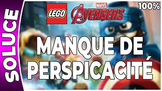 LEGO : Marvel's Avengers - MANQUE DE PERSPICACITÉ - 100 % Minikits, Perso, Brique rouge, Stan Lee FR