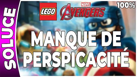 LEGO : Marvel's Avengers - MANQUE DE PERSPICACITÉ - 100 % Minikits, Perso, Brique rouge, Stan Lee FR