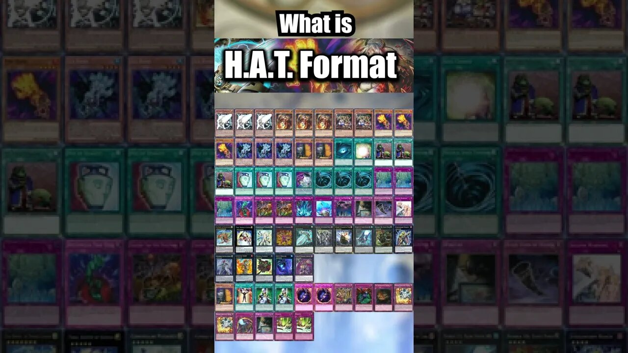 What is HAT Format Yugioh? #shorts
