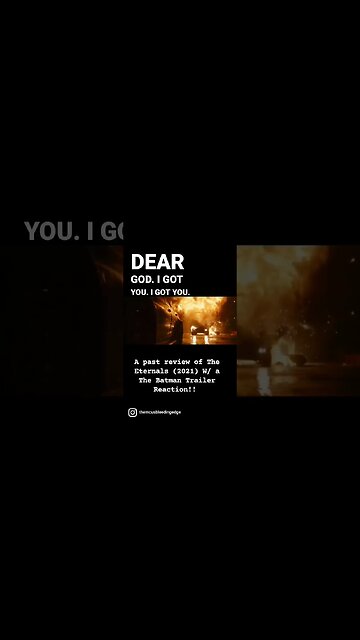 Clip #6 of a past review of the Eternals (2021) W/ a The Batman Trailer Reaction!! #thebatman