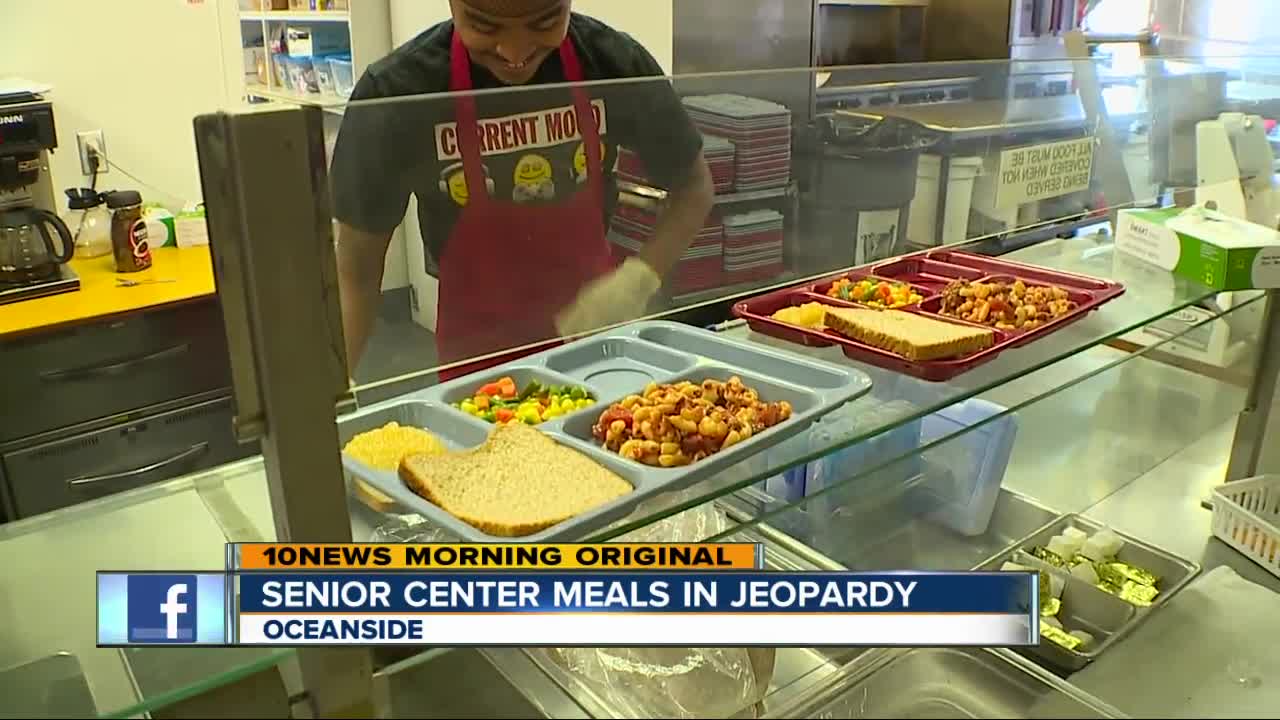 Oceanside senior meals program in danger of disappearing