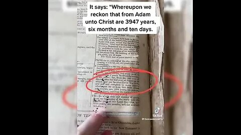 1813 BIBLE SAYS THE EARTH IS AROUND 6000 YEARS OLD