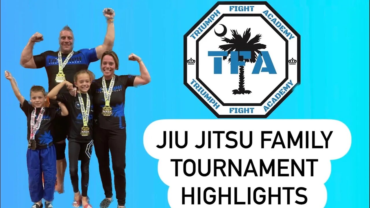 JIU JITSU FAMILY'S FIRST TIME COMPETING TOGETHER