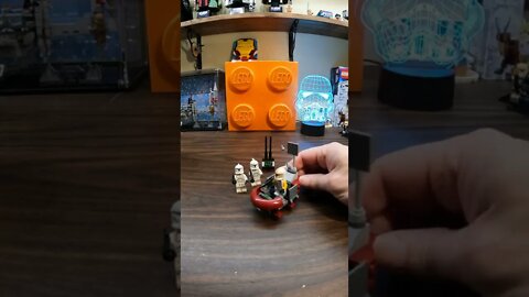 Clone Trooper Command Station speed build Lego Star Wars Set 40558 66 pcs