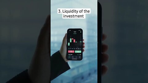 What to consider when choosing an investment #investing #investmenttips #shorts #wealthtips