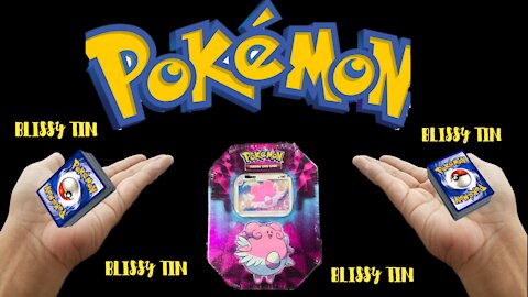Pokemon blissey tin opening from walgreens