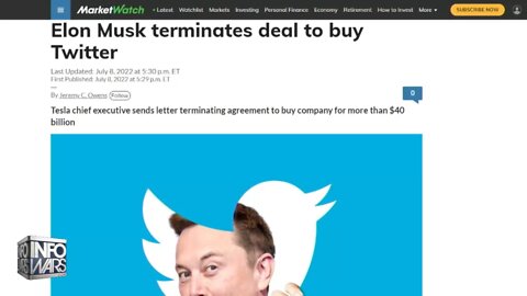 BREAKING Elon Musk Cancels Deal To Buy Twitter!