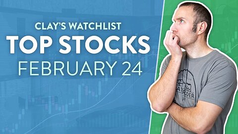 Top 10 Stocks For February 24, 2023 ( $NVDA, $BOIL, $AMAM, $OCEA, $AMC, and more! )