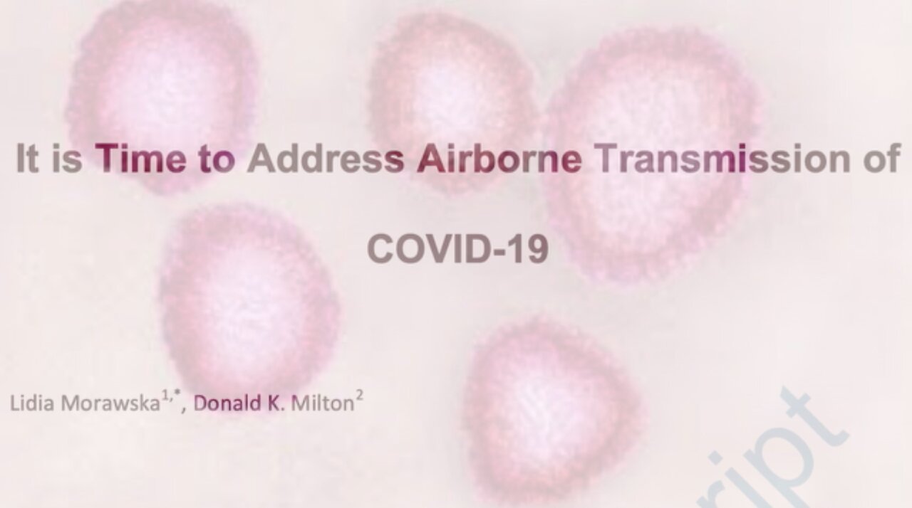 Hundreds of International scientists say COVID-19 can spread through the air