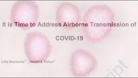 Hundreds of International scientists say COVID-19 can spread through the air