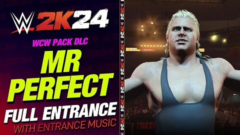 WWE 2k24 Mr Perfect Curt Hennig Entrance