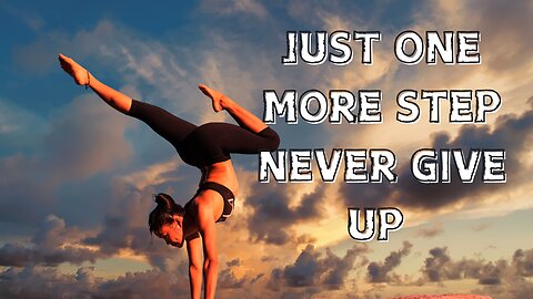 The Power of One More Step