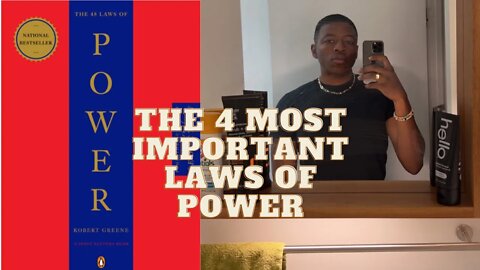 What I learned from the 48 Laws of Power