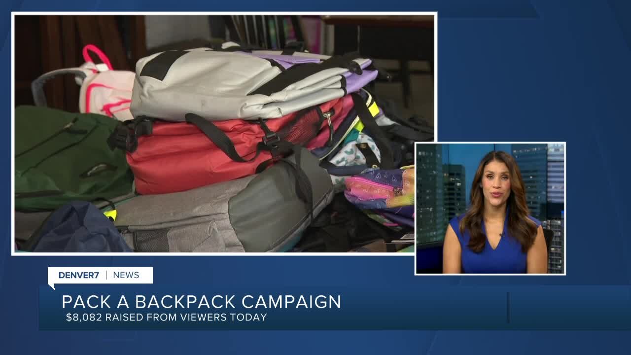 Pack A Backpack Call Center 8PM News Fundraising Update