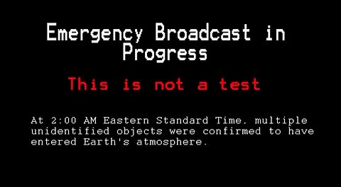 WARNING: THIS IS NOT A TEST !!! 🚨A NATIONWIDE STATE OF EMERGENCY IS NOW IN EFFECT: PLEASE STAND BY