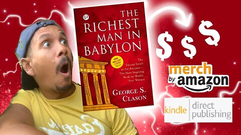 Merch by Amazon Tips and Tricks using Richest Man In Babylon Book!