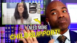 Fine, Freeloading BABY MAMA Lies IN COURT for CHILD SUPPORT!