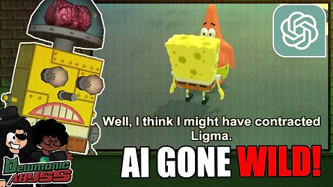 SPONGEBOB AI IS BANANAS WHAT IS THIS 🍌🍌🍌 (Ft. @SayorisPlushVlog)